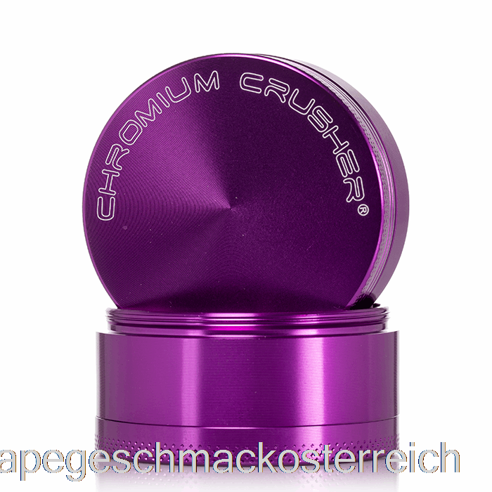 Chrom-Crusher 2,2 Zoll 4-teiliger Grinder Lila Vape-Geschmack